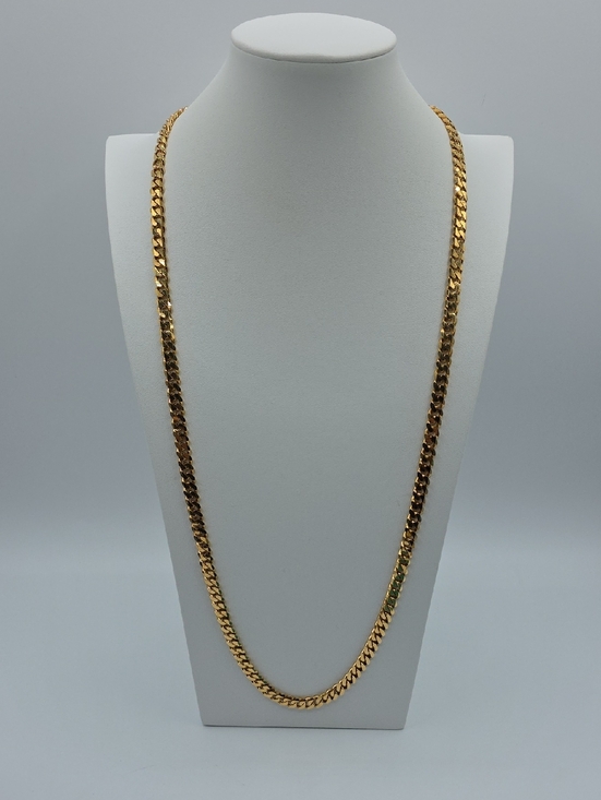 Monet Jewelry - Monet Gold 36" Long Curb Chain Necklace
